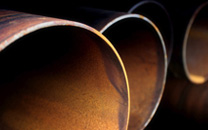 Photo of corroded pipes